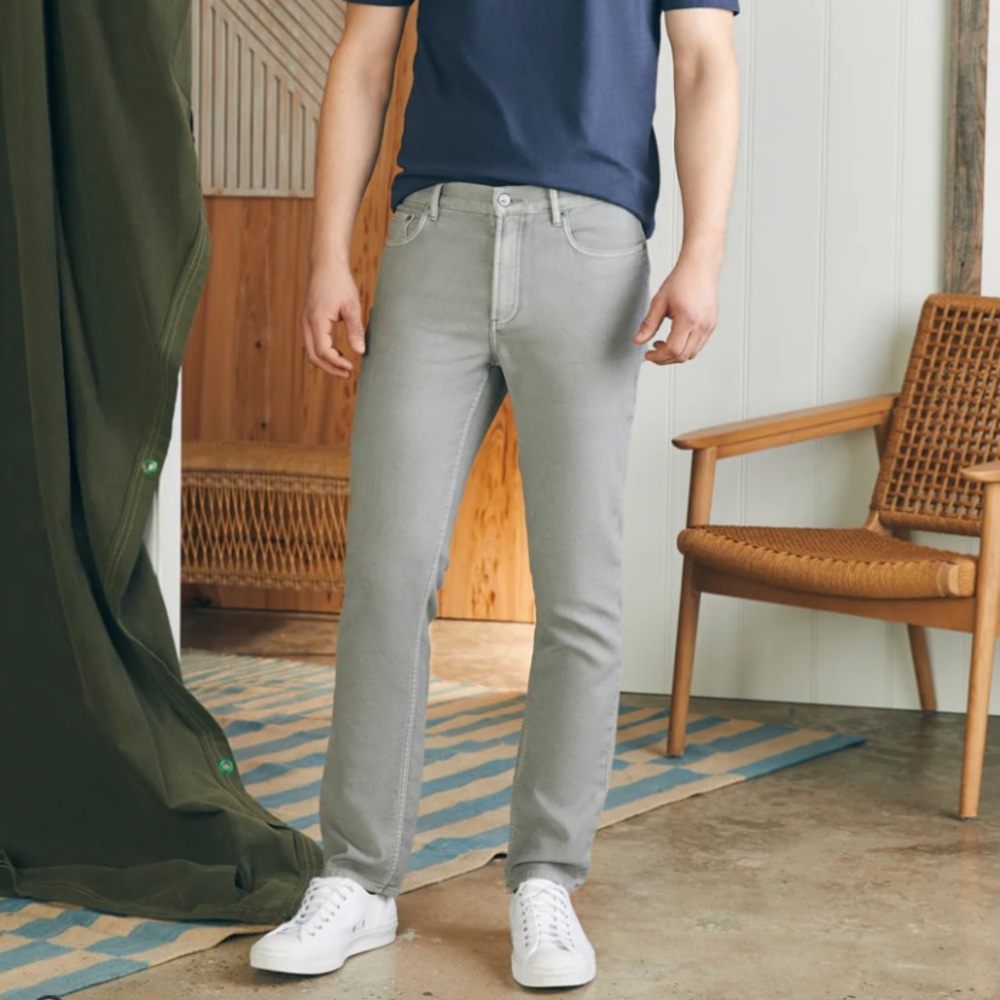 Faherty Stretch Terry 5-Pocket